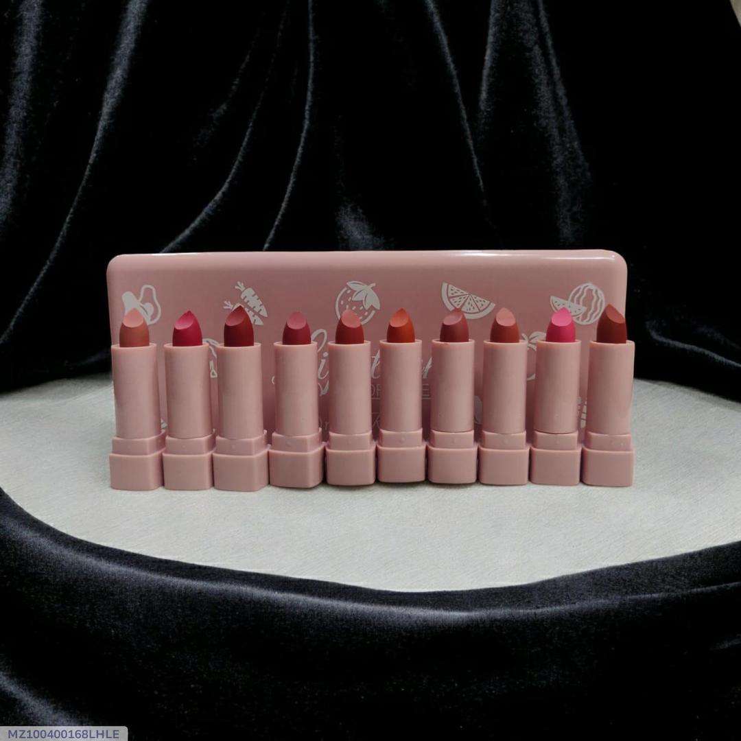 Matte Finish Lipstick Pack of 6 Shades - Image 2