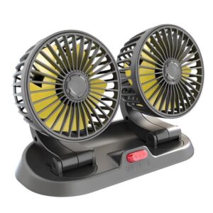 Portable USB Desk Fan Multicolor ABS