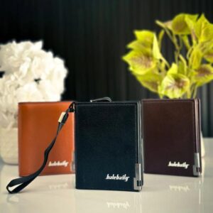 PU Leather Bi Fold Wallet Multicolor for Men Women