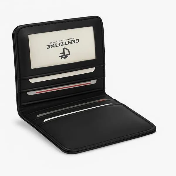 Men's Multicolor Leather Wallet with Card Slots - Image 11