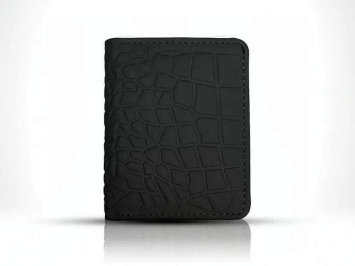 Men's Multicolor Leather Wallet with Card Slots - Image 3