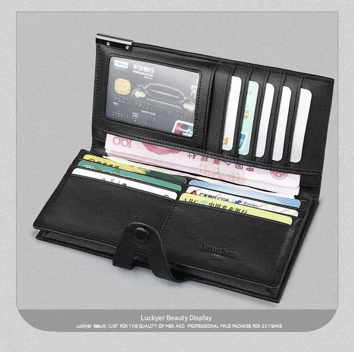 Unisex PU Leather Wallet Multicolor Bi Fold - Image 5