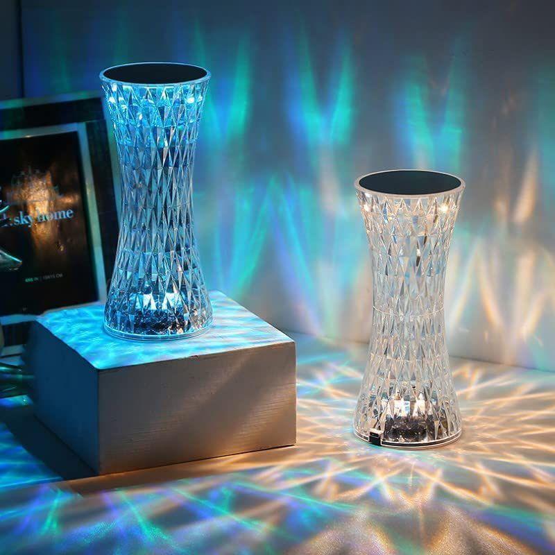 Rechargeable Crystal Table Lamp with 16 Colors Touch Control - Image 6