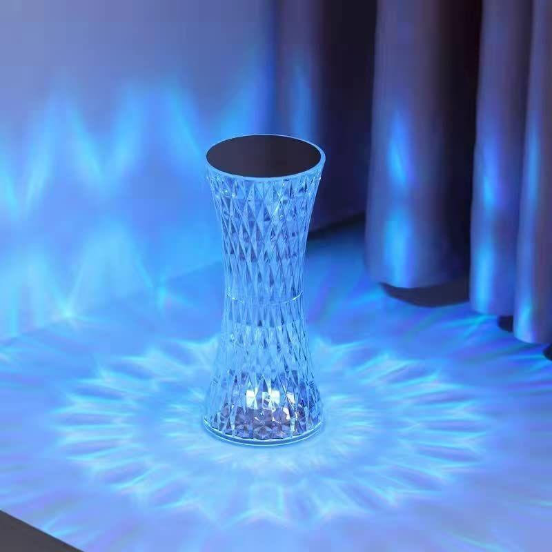 Rechargeable Crystal Table Lamp with 16 Colors Touch Control - Image 5