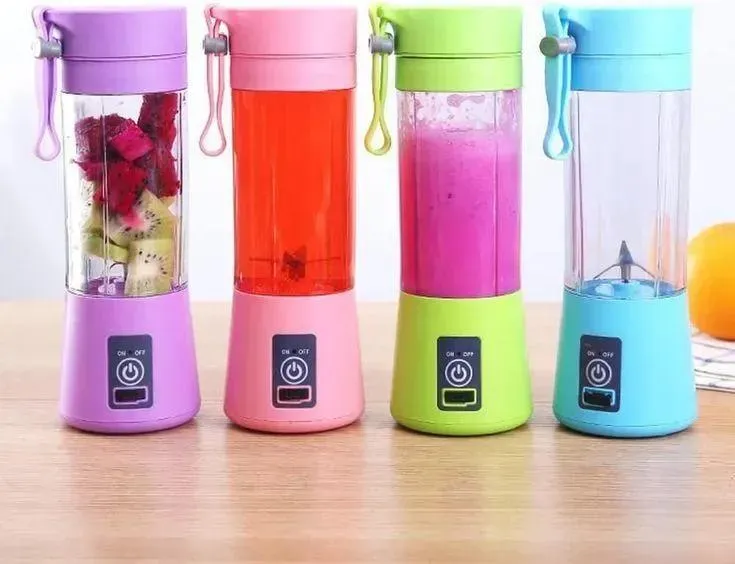 Portable Rechargeable Citrus Juicer Multicolor ABS - Image 5