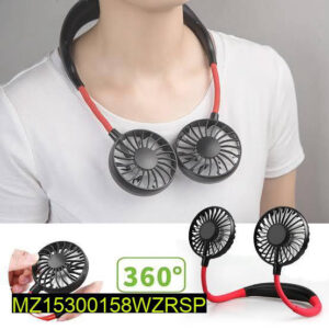 Portable Neck Fan 360° Adjustable Wind Sport Summer Use