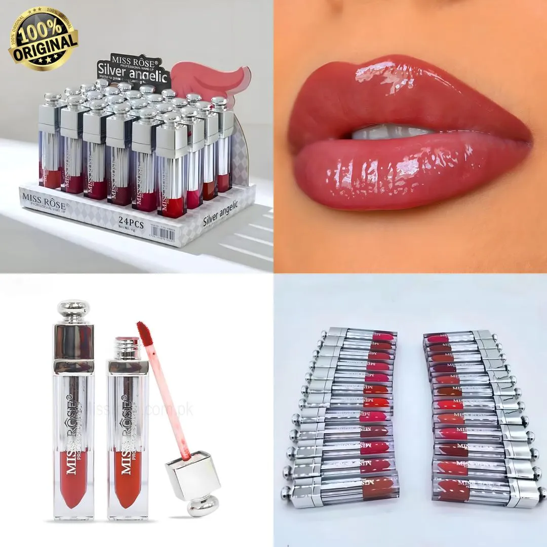 Miss Rose Matte Lip Gloss Multicolor Pakistani Makeup