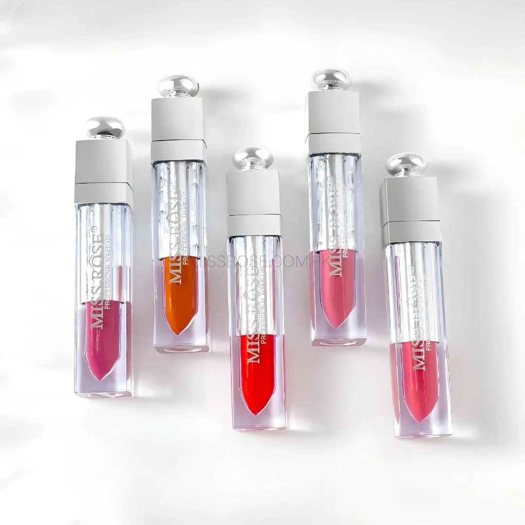 Miss Rose Matte Lip Gloss Multicolor Pakistani Makeup - Image 3