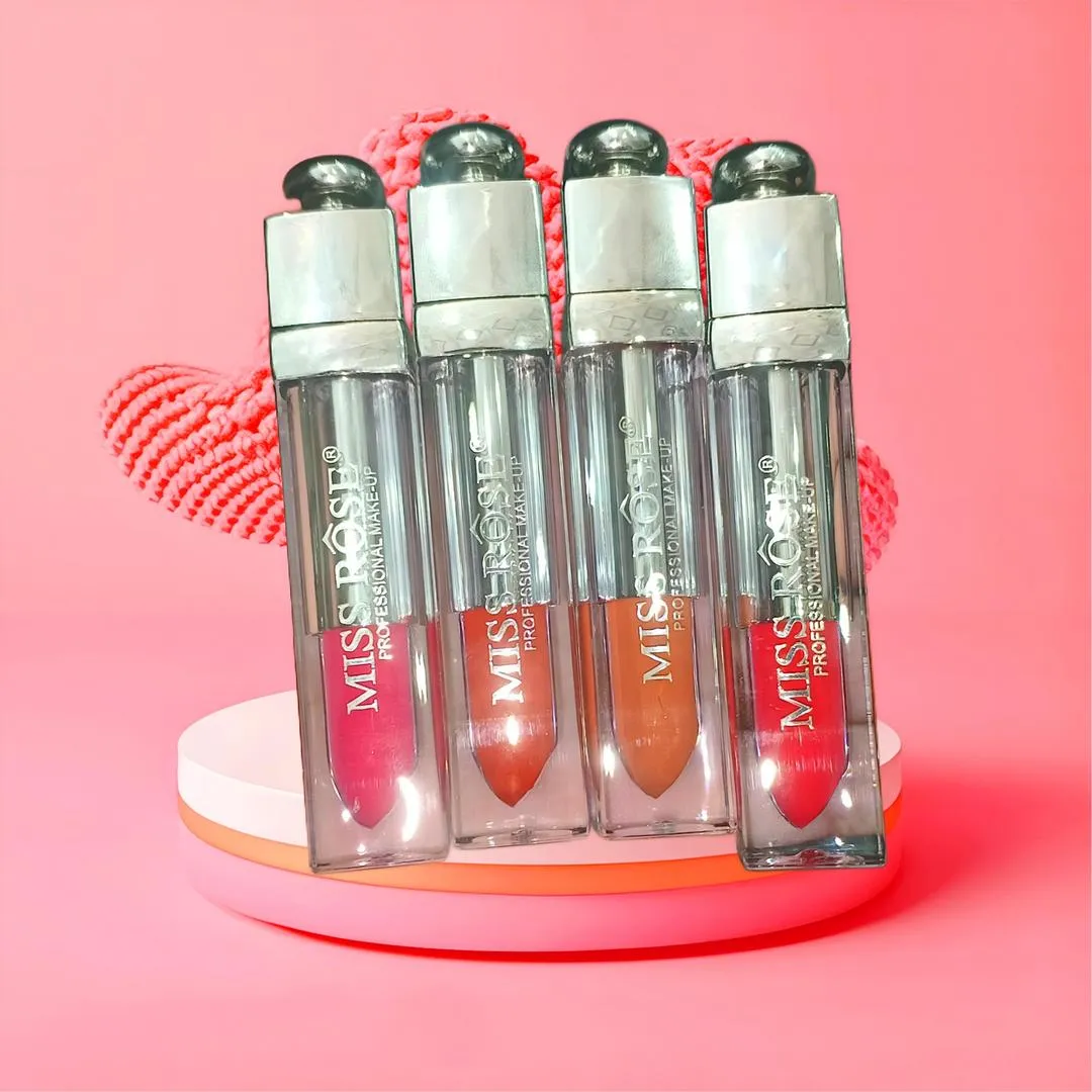 Miss Rose Matte Lip Gloss Multicolor Pakistani Makeup - Image 4