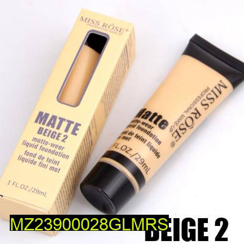 Miss Rose Matte Liquid Foundation 37ml Fair Beige - Image 2