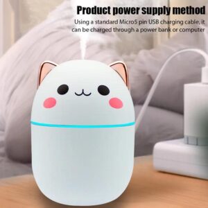 Cute Cat Design USB Rechargeable Humidifier