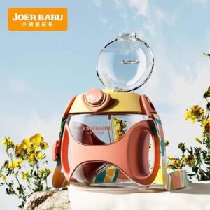 Kids Plastic Water Sipper with Straw and Handle