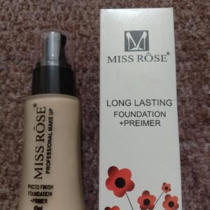 Miss Rose Long Lasting Foundation + Primer 45ml Ivory