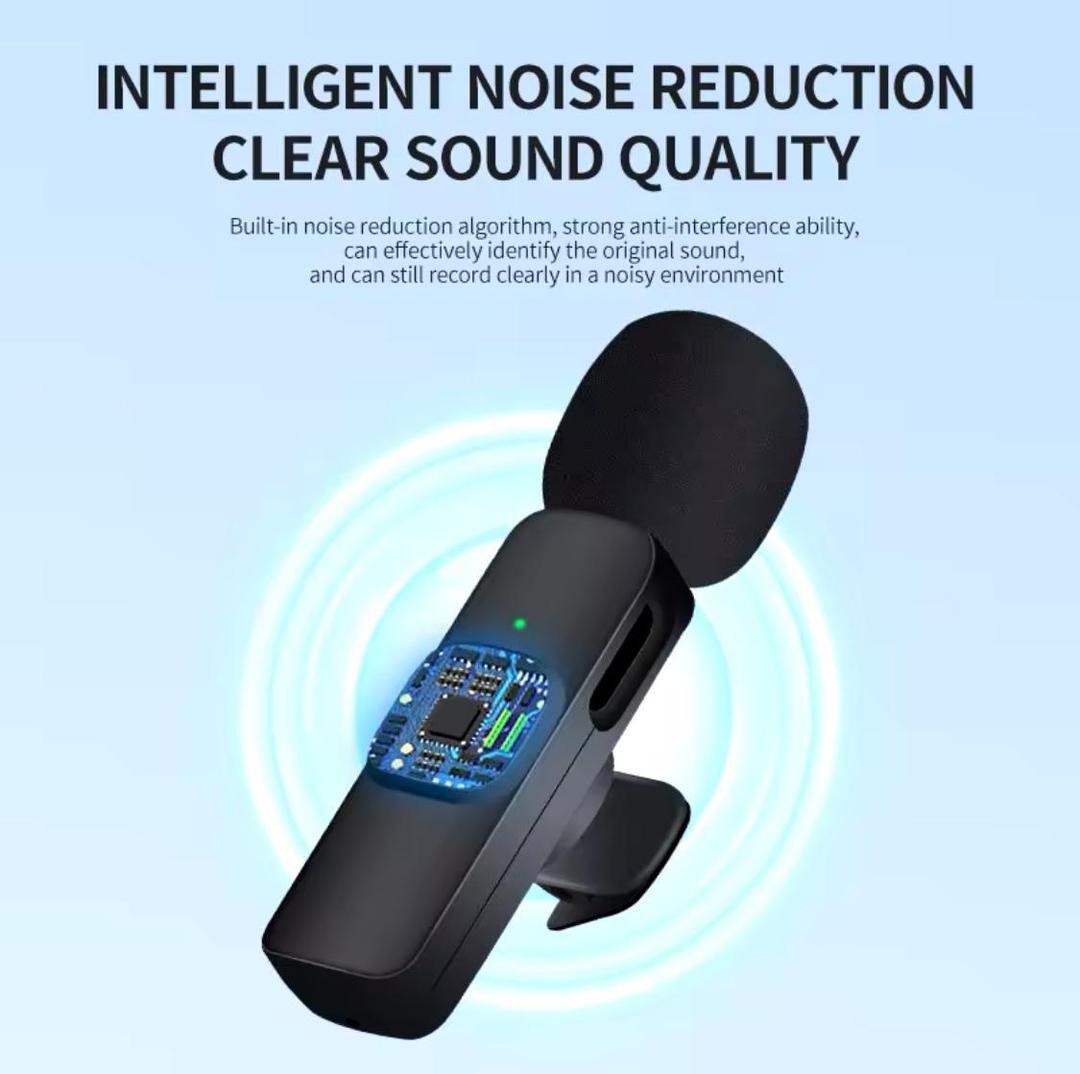 K8 Wireless 3-in-1 Noise Reduction Mic for iPhone & Android - Image 3