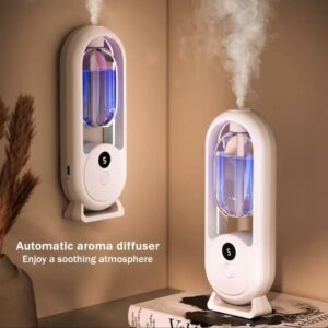 Automatic Aroma Diffuser White 2Pcs ABS