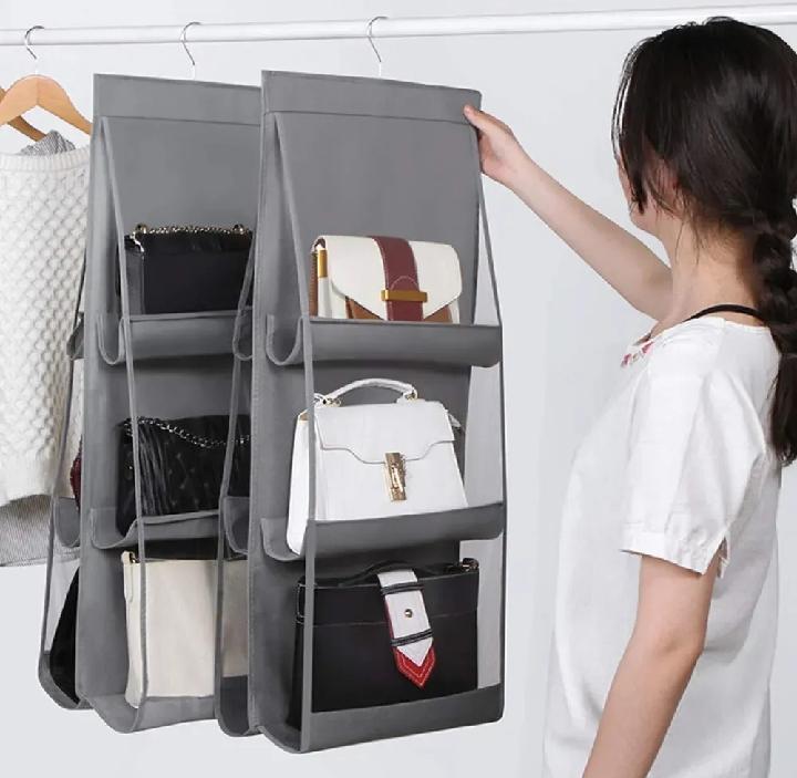 Wardrobe Hanger Organizer for Bags & Clothes